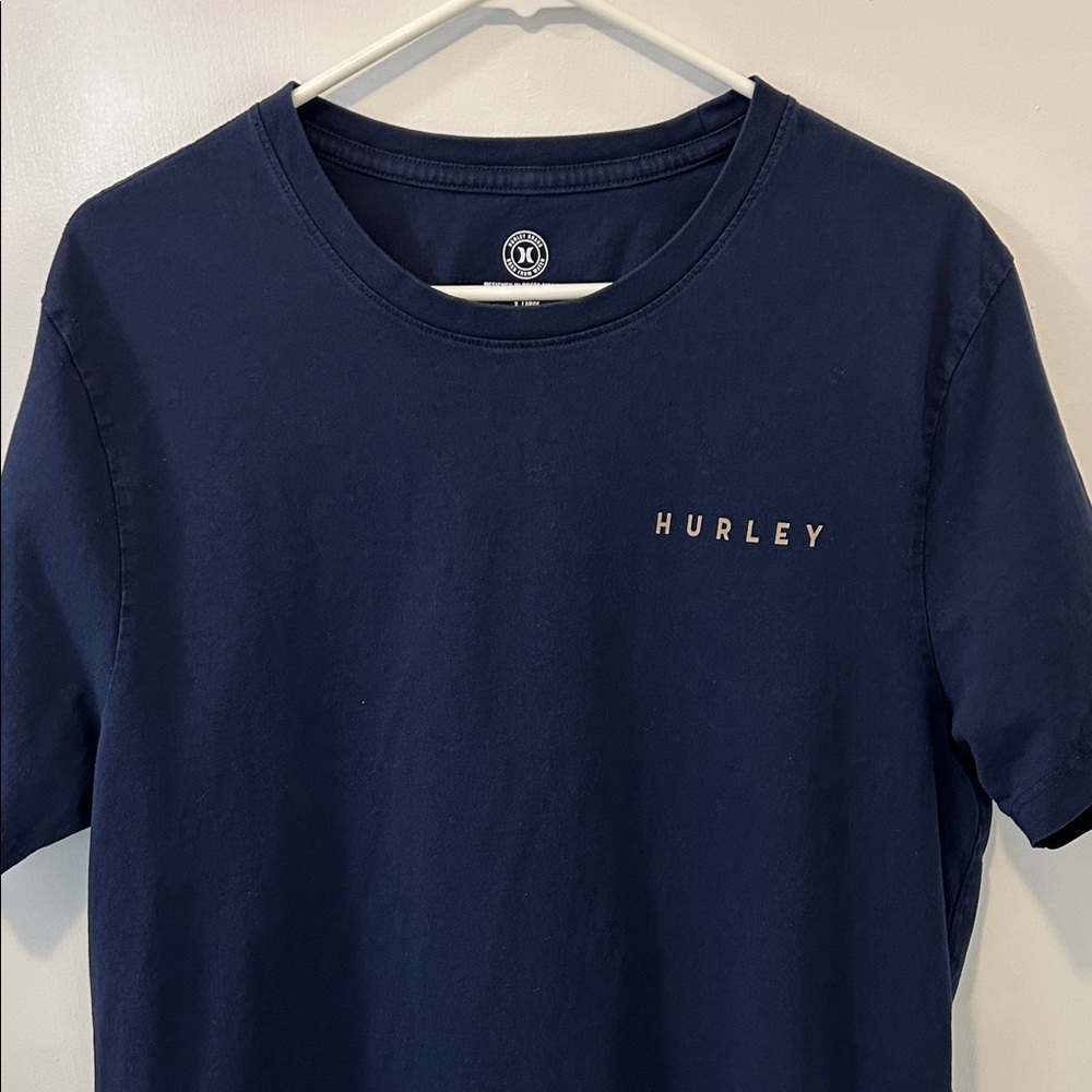 Hurley Men's Deep Blue Short Sleeve Tee